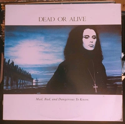 Dead or Alive Mad, Bad, and Dangerous to Know 1986 Promo LP - Image 1 of 2
