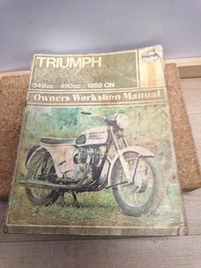 Triumph 350 & 500 3TA 5TA T100 Unit Twins 1958 on - Haynes Workshop Manual #137 - Picture 1 of 3