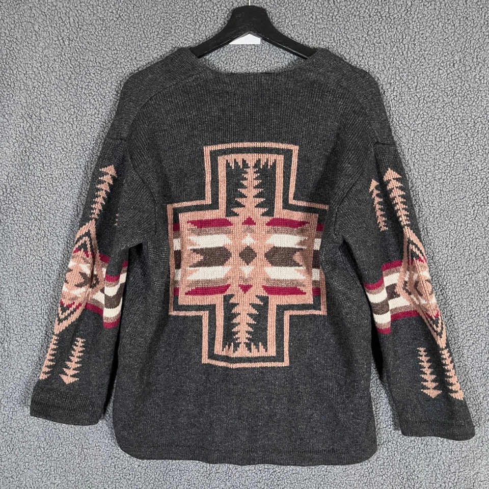 Pendleton Journal Standard Southwestern Wool Blend Sweater Cardigan Men's Size M - Image 1 of 4