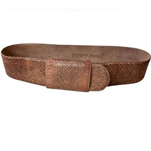 Donna Karan Vintage Original Whipsnake Statement Gürtel - Bild 1 von 8