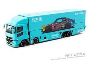 T64T-TL001-LBS Tarmac Works 1:64 Mitsubishi Fuso Super Great LB-TRUCKS LBWK - Picture 1 of 6