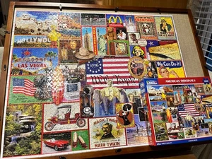 Puzzle, 1000 Teile von White Mountain "American Originals" - Bild 1 von 1