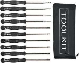 Bausatz 10 Destornilladores Ajuste Carburador Motor Pequeno Stihl Ryobi - Bild 1 von 12