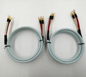 Supra Sword 3.0 Audio Cable Pair 1.5m Y to Y Plug Used - Picture 1 of 7