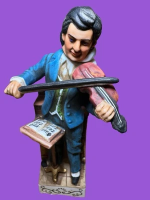 Vintage 1976 Cyrus Noble Haas Brothers"THE VIOLINIST" 6” Decanter Empty - Image 1 of 4