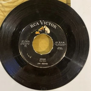 Jim Reeves, Home, RCA VICTOR, If Heartache Is The Fashion, VG+ 45rpm - Picture 1 of 2