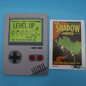 LEVEL UP - SIGNED Gene Luen Yang / Thien Pham - GRAPHIC NOVEL Comic - 2011 1st ED - Bild 1 von 7