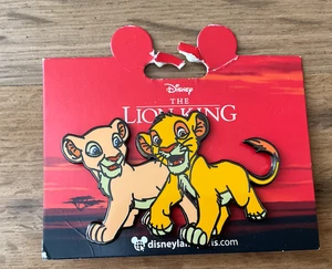 PIN'S PIN DISNEY DISNEYLAND PARIS DLP LE ROI LION ABM NALA ET SIMBA ENFANT - Imagen 1 de 1