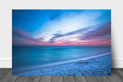 Gulf Coast Metal Print: Destin Florida Beach Sunset Seascape Coastal Wall Art - Image 1 of 4