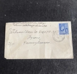 British Virgin Islands cover February 20, 1939 - Picture 1 of 3