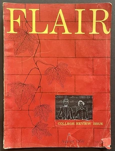 Vintage Aug. 1950 Flair Art & Culture Magazine Vol. 1, #7,Harvard Lampoon - Picture 1 of 11