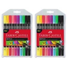 Faber-Castell 151109 - Doppelfasermaler 10er Etui Neon