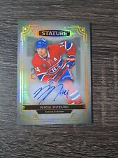 2022-23 Upper Deck Stature Autographs Nick Suzuki auto Canadiens