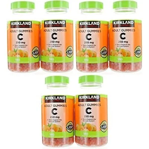 Kirkland Signature Vitamin C 250 mg, 360 Adult Gummies Pack of 3 - Picture 1 of 1