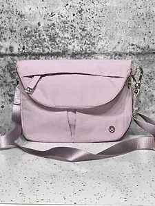 LULULEMON ALL NIGHT FESTIVAL BAG 5L ANTOINETTE PINK GOLD CROSSBODY - Picture 1 of 8