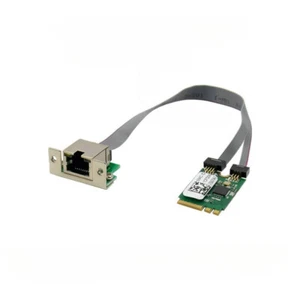 M. 2 A+E 2500M Ethernet adapter card RTL8125B M2 2.5G Gigabit Ethernet card - Afbeelding 1 van 13