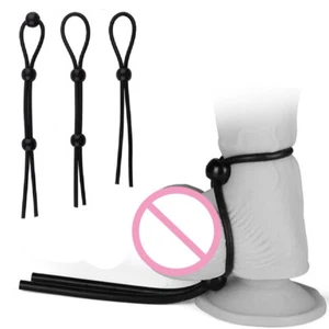 Cock Ring Adjustable Penis Cage Strong Prolonging Enhancer Delay Ejaculation - Picture 1 of 12