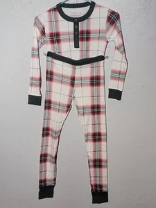 Kids' Holiday Plaid 2pc Pajama Set Green Red - Hearth & Hand With Magnolia 10 - Picture 1 of 6