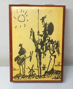 Vintage Homage Collection to Pablo Picasso Wooden Art Box #002 - Picture 1 of 7