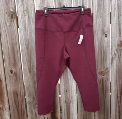 Core 10 Butter Soft Leggings ~ Wine Red ~  2X ~ NWT - Image 1 of 4