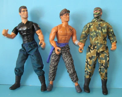 Figuras Hasbro 1998 Action Man, 1999 Mattel Max Steel, Power Team 12" 1/6 Foto 1 de 4