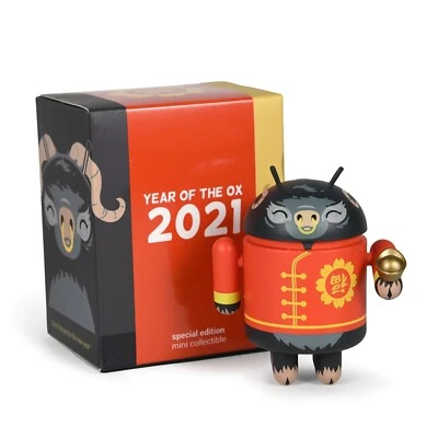 ANDREW BELL DUNNY FIGURE ANDROID MINI "YEAR OF THE OX" Dark Edition - Image 1 of 2