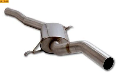 Volvo C70 Fox Deportes de Escape Acero Inoxidable Presilenciador - Imagen 1 de 4