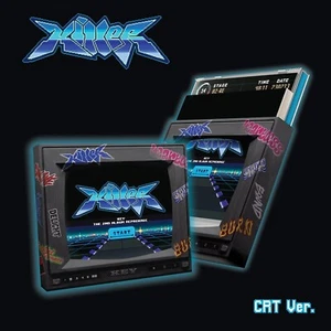 KEY SHINee 2nd Repackage Album [Killer] CRT Ver. CD+2ea Book+P.Card+Post+Sticker - Bild 1 von 8