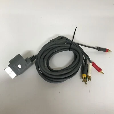 Official Microsoft Xbox 360 Component HD AV Cable X801255-100 – Genuine OEM Lead - Image 1 of 4
