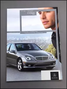 2005 Mercedes Benz C230 C320 C55 AMG 34-page Car Sales Brochure Catalog - Picture 1 of 9