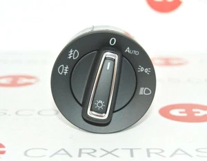 NEU ORIGINAL VW GOLF TIGUAN AUTO NEBELSCHEINWERFER LICHTSCHALTER 5G0941431BD - Picture 1 of 5