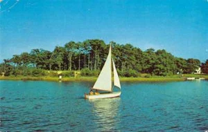 Kipawa Quebec Canada Camp Miwapanee Sailing Vintage Postcard J76335 - Picture 1 of 2