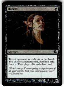 Duress (foil) Premium Deck Series: Graveborn MTG - NM+ Mythic Relics - Picture 1 of 2