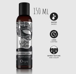Lubrificante sperma finto orgie 150 ml gel bianco a base acqua lunga azione - Foto 1 di 4