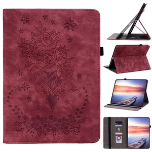 Tablet Case [Select Model] - Leather Flip Case Protective Cover with Stand D02TX - Picture 1 of 43