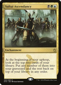Sultai Ascendancy X (4) EX/NM - Khans of Tarkir R203 4RCards - Picture 1 of 1