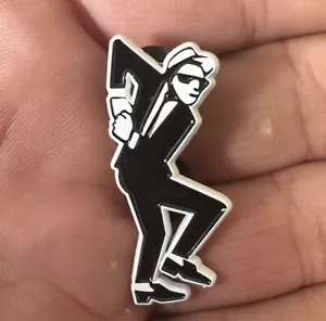 2 Tone SKA Enamel Pin - Picture 1 of 2
