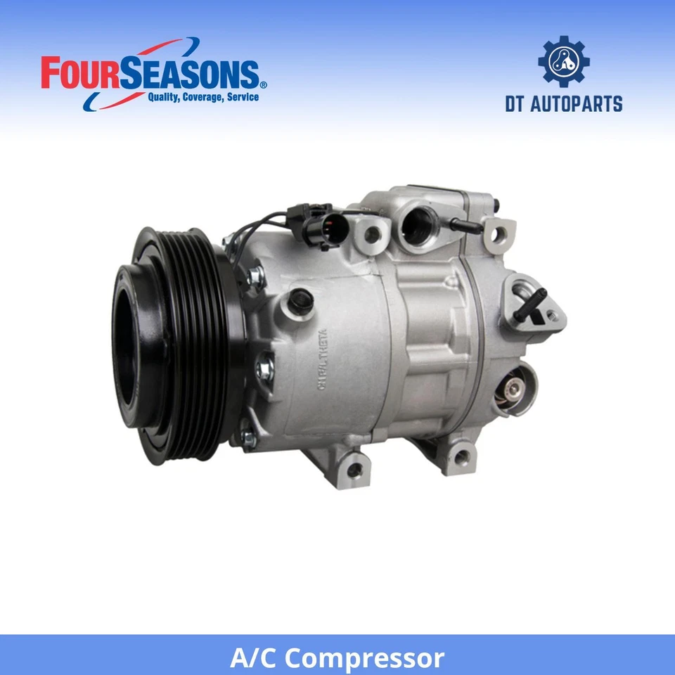 Compresor de aire acondicionado para Hyundai Santa Fe 2010-2012 2,4 L L4 4 estaciones 2011 Foto 1 de 4