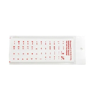 Korean Keyboard Cover Stickers for MacBook Keyboard Standard Letter Stickers - Picture 1 of 23