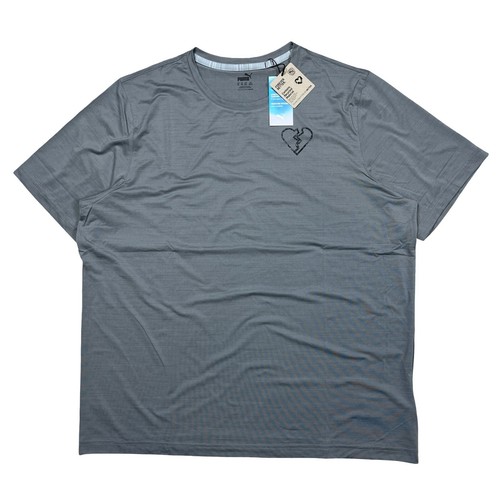 Puma Golf Shirt T Shirt Cloudspun H8 Stampa Grigio Performance Uomo XL