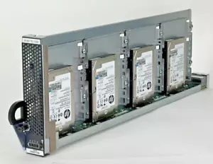 Magazine lecteur HPE 3PAR 10000 4x 300 Go 15K SFF 2,5 SAS 6G format 520 - Photo 1/9