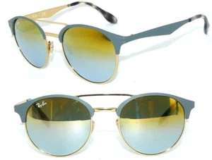 Ray Ban SONNENBRILLE GOLD VERSPEIGELT RB 3545 9007 LEICHT 3546 BRILLE 3647 ETUI - Bild 1 von 7