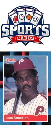 1988 Donruss #288c Juan Samuel Philadelphia Phillies - Image 1 of 2