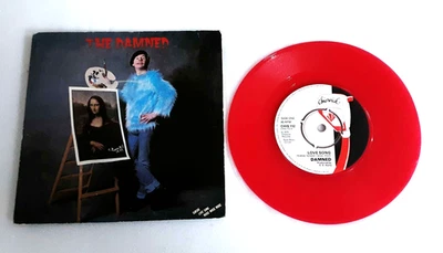 The Damned – Love Song - 7" Single Red Vinyl Record UK 1979 EX (Punk) - Image 1 of 2