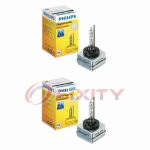 2 pc Philips Low Beam Headlight Bulbs for Kia Amanti Cadenza Optima rv - Picture 1 of 5