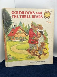 Vintage 1980 Hard Cover Goldilocks And The Three Bears - Picture 1 of 6
