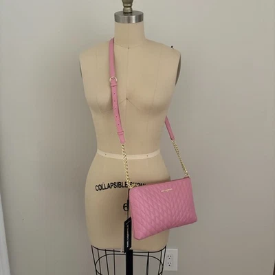 Bandolera Karl Lagerfeld Paris Karolina Rosa Nueva con Etiquetas Foto 1 de 4