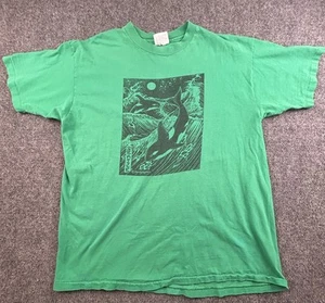 Vintage Seattle Washington T-Shirt 90s L Single Stitch USA Killerwale (B) - Bild 1 von 11