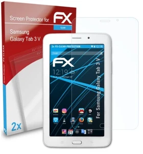 atFoliX 2x Protecteur d'écran pour Samsung Galaxy Tab 3 V clair - Photo 1 sur 9