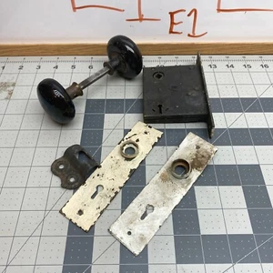 DE COLECCIÓN Russell & Erwin MORTISE LOCK Perilla Escudo Placa Juego de Captura - Imagen 1 de 20